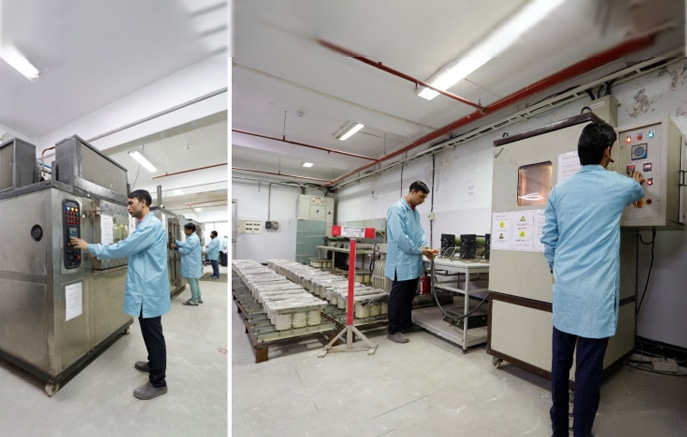 In house Environmental Test Facility as per MIL-STD-810